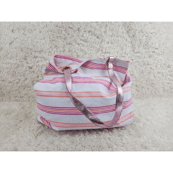 NWT Victoria's Secret Tote Bag SUPERMODEL ESSENTIALS Canvass NWT - Picture 5 of 8